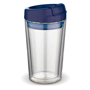 Mug coffee to go Flavour tranparent Transparenttransparent/bleu fon