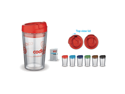 Mug coffee to go Flavour tranparent