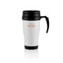 Mug de voyage en acier inoxydable Blancblanc