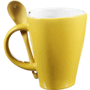 Mug en céramique conique Jaunejaune