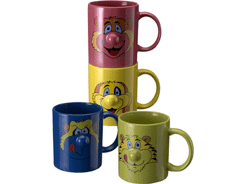 Mug 'figurine' en céramique