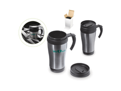 Mug métallique voiture 350ml