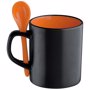 Mug noir 300 ml OrangeOrange
