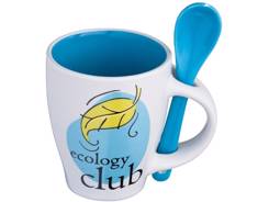 Mug tasse avec cuillère