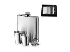 NOVAK. Set de bouteilles et verres