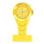 Nurse freeze - montre plastique Jaunejaune