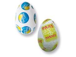 Oeuf de Pâques chocolat publicitaire personnalisé