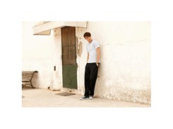 Open leg jog pants pantalon de jogging bas droit