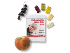 Ourson gélifiés publicitaires motif personnalisé