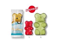 Oursons publicitaires en flowpack