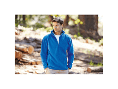Outdoor half zip fleece polaire col zippé