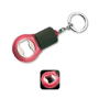 Ouvre-bouteille/porte-clés avec led et avec anneau Rougerouge