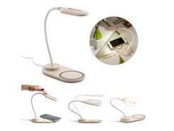 OZZEL. Lampe de bureau avec chargeur sans fil (Fas