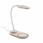 OZZEL. Lampe de bureau avec chargeur sans fil (Fas Ecru naturelNaturel