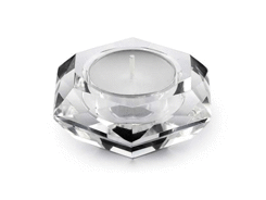 P.-bougie chau.-plat crist.hexag.-d=75 m