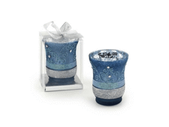 P.-bougie chauffe-plat azur - 75x90 mm