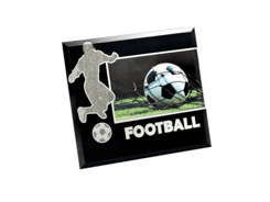 P.-photo verre football- photo 18x13