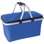 Panier de course pliable en polyester Bleubleu cobalt