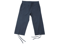 Pantalon 3/4 uni femme