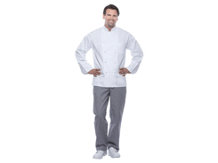 Pantalon de cuisine à carreaux homme