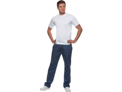 Pantalon de cuisine à rayures homme