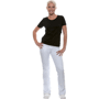 Pantalon de cuisine femme Blancblanc