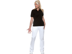 Pantalon de cuisine logotée femme