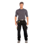 Pantalon de travail multi-poches Noirnoir