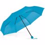 Parapluie pliable logoté BleuBleu clair