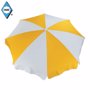 Parasol 180 cm premium Au choixJaune et blanc