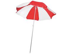 Parasol bicolore publicitaire