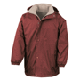 Parka coupe vent réversible homme Bordeauxbordeaux/beige