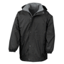 Parka coupe vent réversible homme Au choixnoir/gris