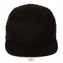 Casquette 5 panneaux Parker NoirNoir