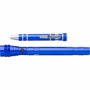Parure composée d'une torche et d'un tournevis. Bleubleu cobalt