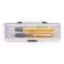 Parure stylos aluminium JauneJaune