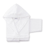 Peignoir capuche jalla extrasoft Blancblanc
