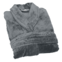 Peignoir col châle 300 gr soft Au choixgris ardoise