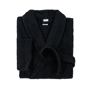 Peignoir col châle 320 gr/ m2 alpha Noirnoir