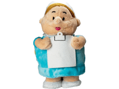Peluche Berta infirmière