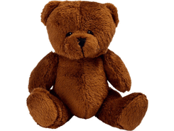 Peluche brun ours assis 9cm