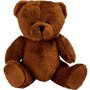 Peluche brun ours assis 9cm Marronmarron
