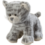 Peluche chat 15 cm gris Grisgris