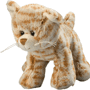 Peluche chat 15 cm marron Marronmarron
