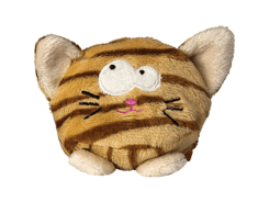 Peluche chat micro fibre