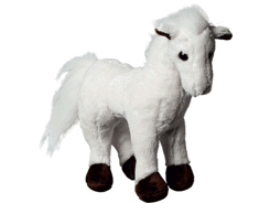 Peluche cheval 18 cm