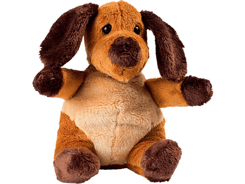 Peluche chien assis 14cm
