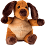 Peluche chien assis 14cm Marronmarron