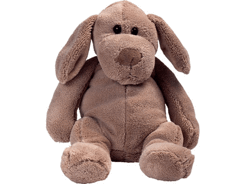 Peluche chien assis 18 cm