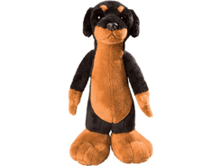 Peluche chien debout 24 cm